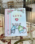 Colorado Craft Company - Clear Stamps - Anita Jeram - Newlywed Mice-ScrapbookPal