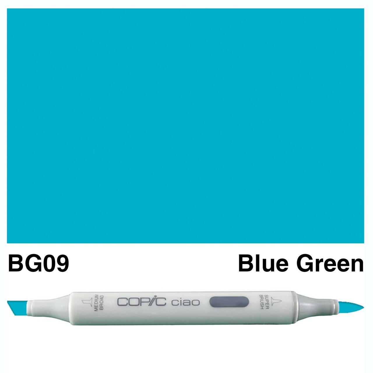 Copic - Ciao Marker - Blue Green - BG09-ScrapbookPal