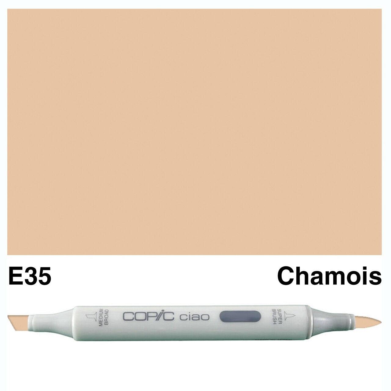 Copic - Ciao Marker - Chamois - E35-ScrapbookPal