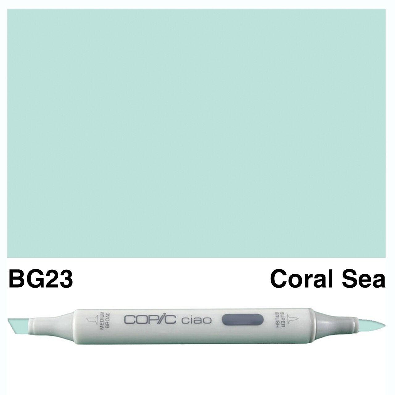 Copic - Ciao Marker - Coral Sea - BG23-ScrapbookPal
