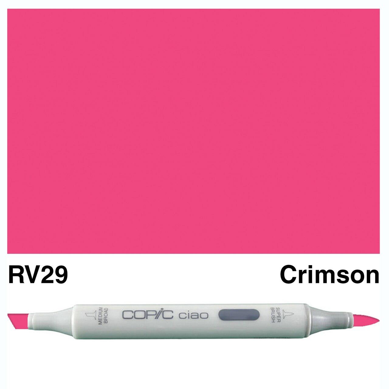 Copic - Ciao Marker - Crimson - RV29-ScrapbookPal