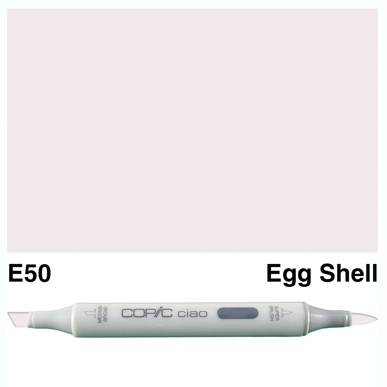 Copic - Ciao Marker - Egg Shell - E50-ScrapbookPal