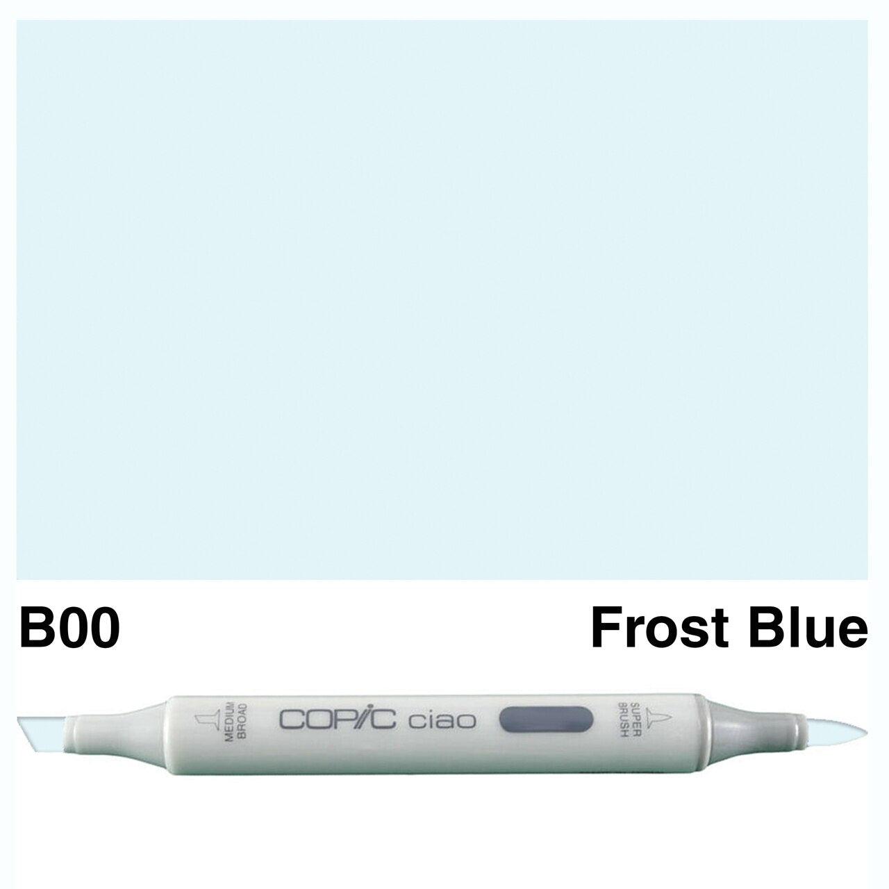 Copic - Ciao Marker - Frost Blue - B00-ScrapbookPal