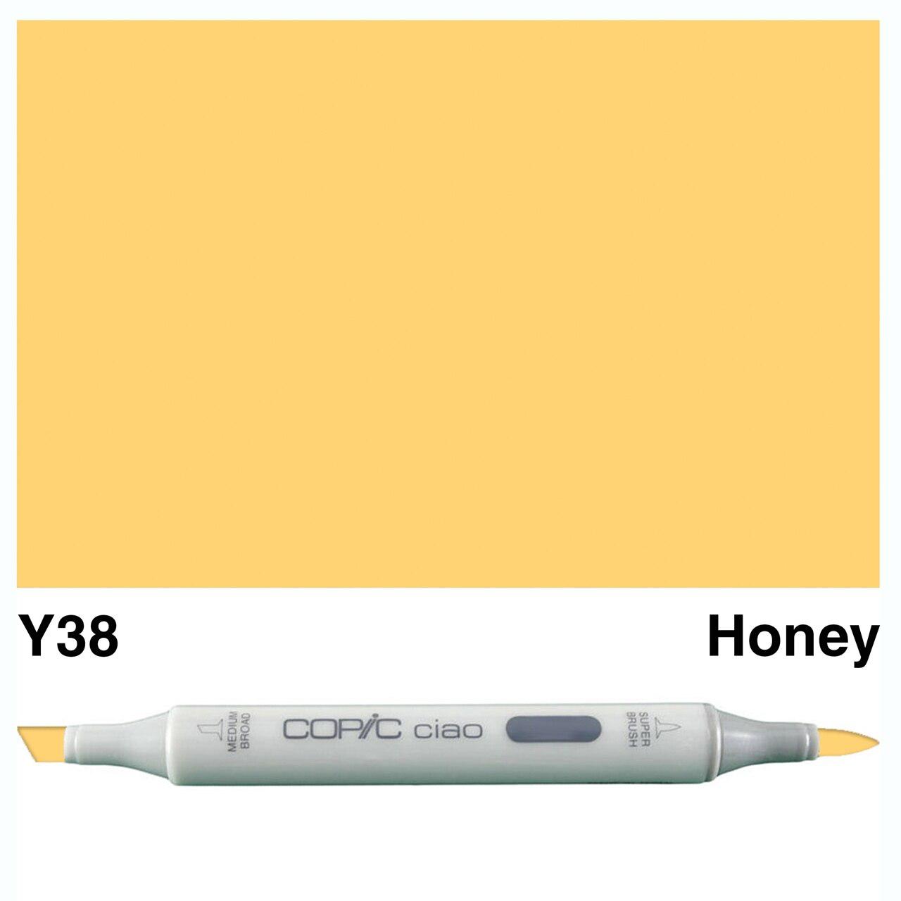 Copic - Ciao Marker - Honey - Y38-ScrapbookPal