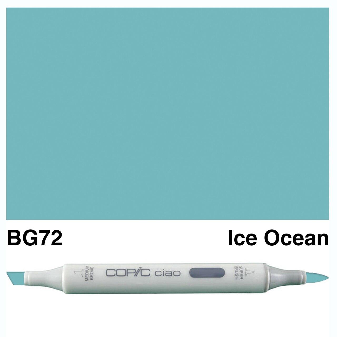 Copic - Ciao Marker - Ice Ocean - BG72-ScrapbookPal