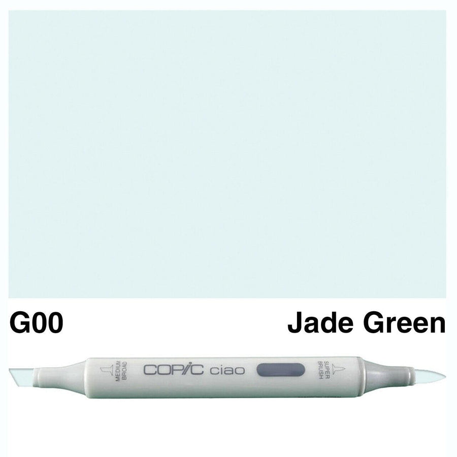 Copic - Ciao Marker - Jade Green - G00-ScrapbookPal