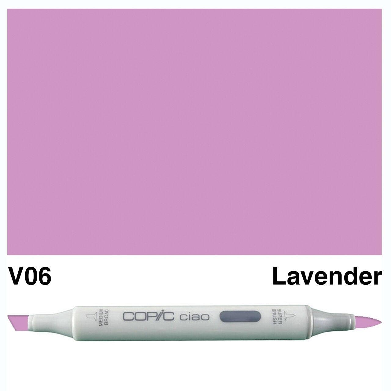 Copic - Ciao Marker - Lavender - V06-ScrapbookPal