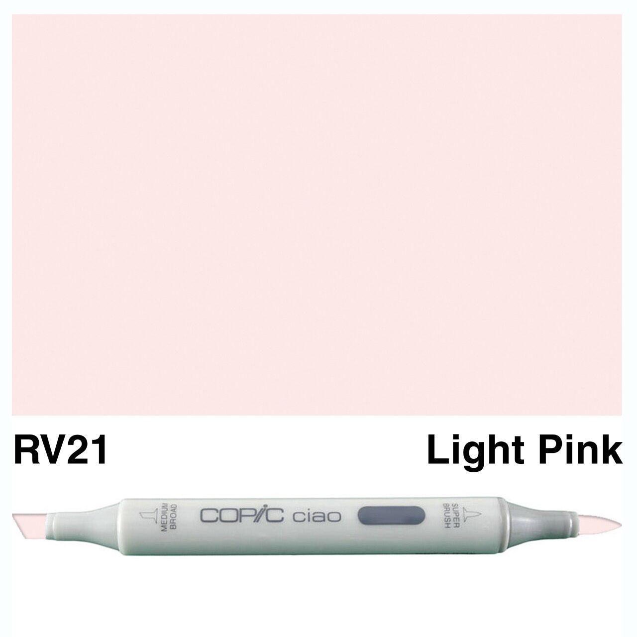 Copic - Ciao Marker - Light Pink - RV21-ScrapbookPal