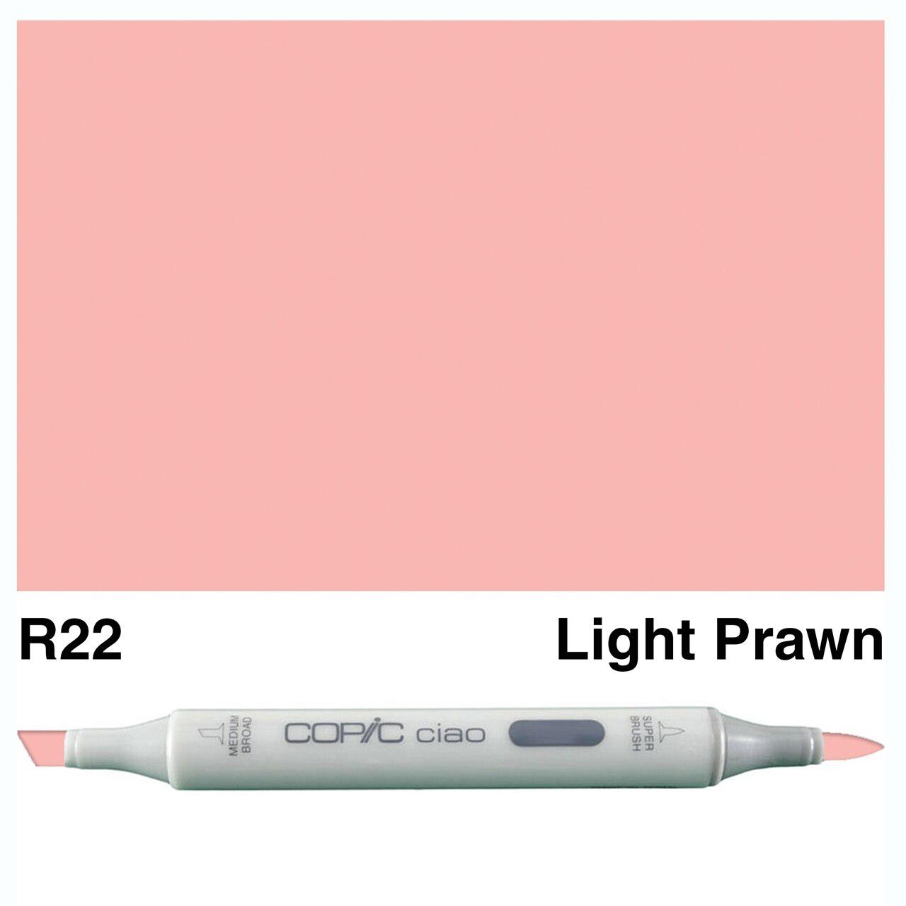 Copic - Ciao Marker - Light Prawn - R22-ScrapbookPal