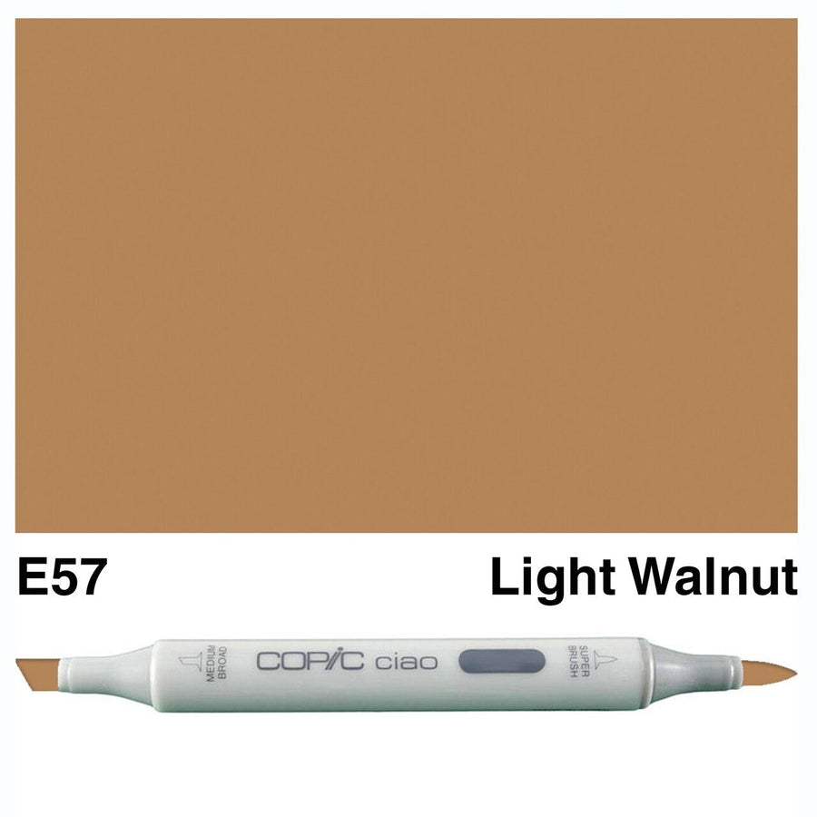 Copic - Ciao Marker - Light Walnut - E57-ScrapbookPal