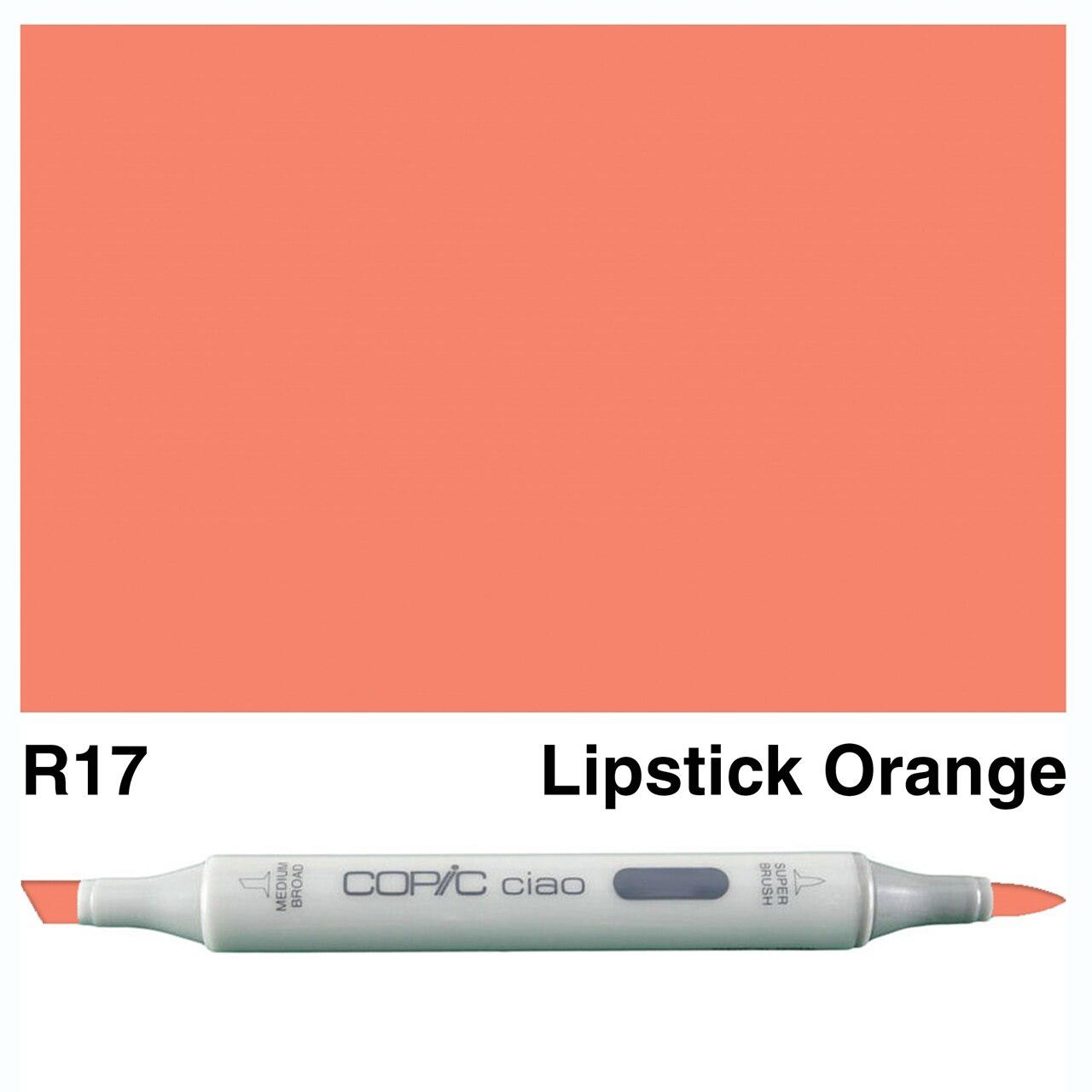 Copic - Ciao Marker - Lipstick Orange - R17-ScrapbookPal