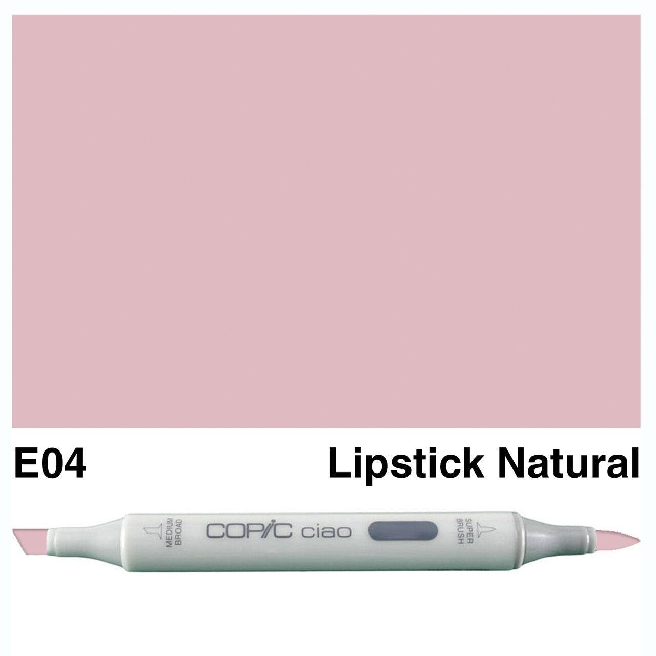 Copic - Ciao Marker - Lipstick Rose - E04-ScrapbookPal