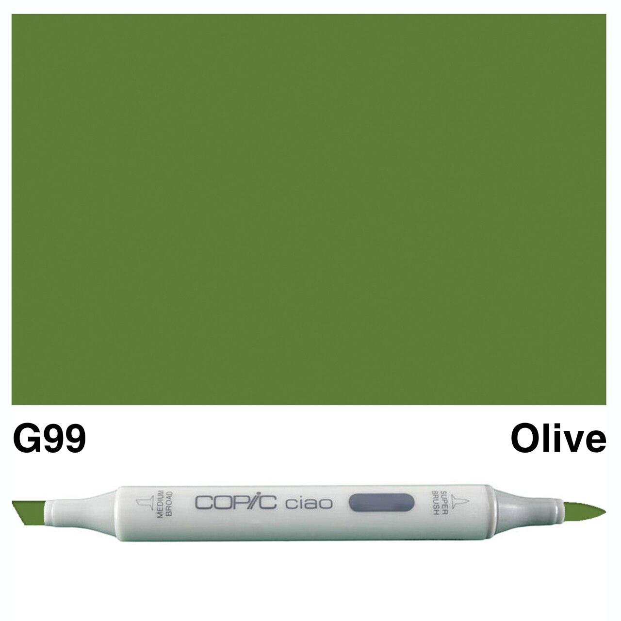 Copic - Ciao Marker - Olive - G99-ScrapbookPal