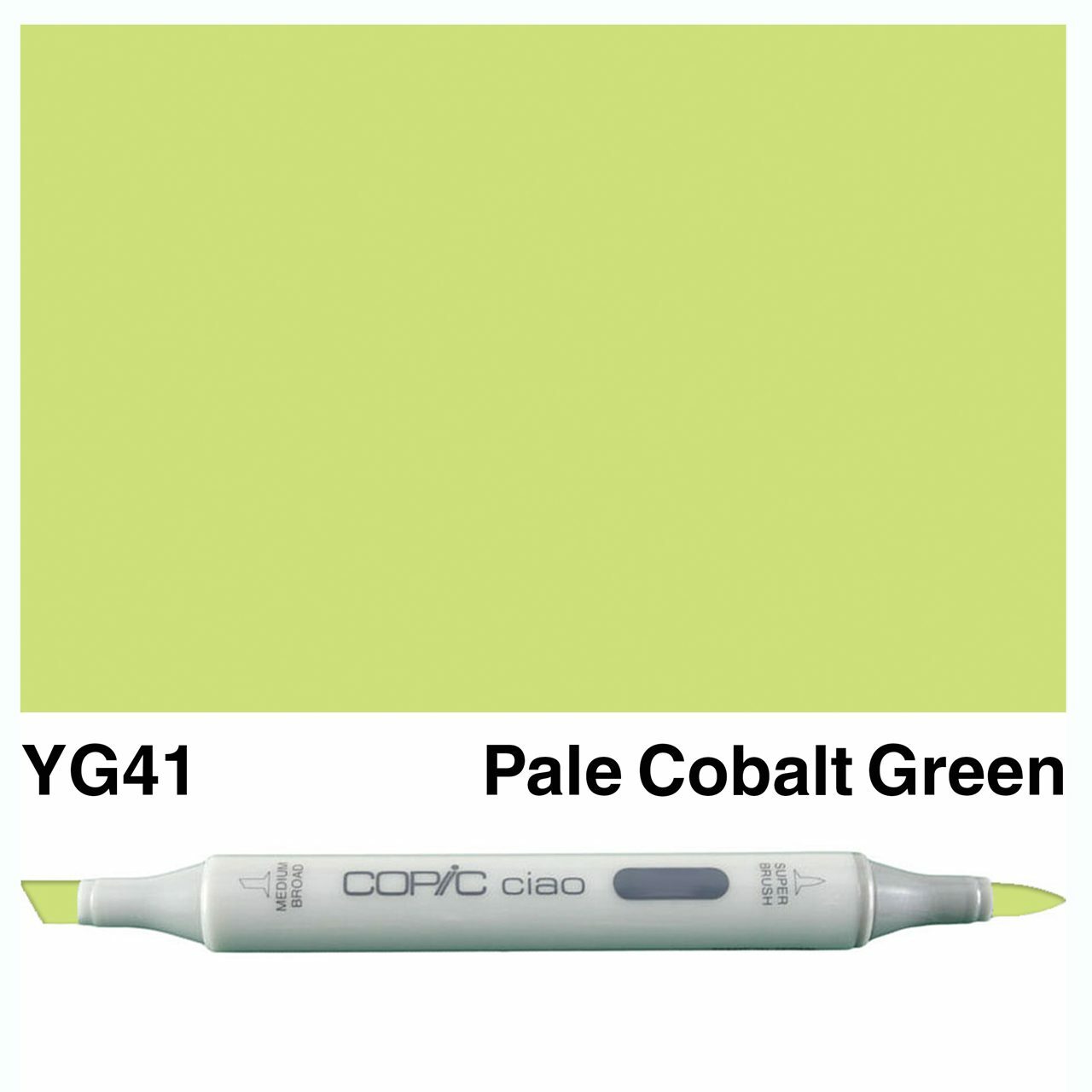 Copic - Ciao Marker - Pale Cobalt Green - YG41-ScrapbookPal