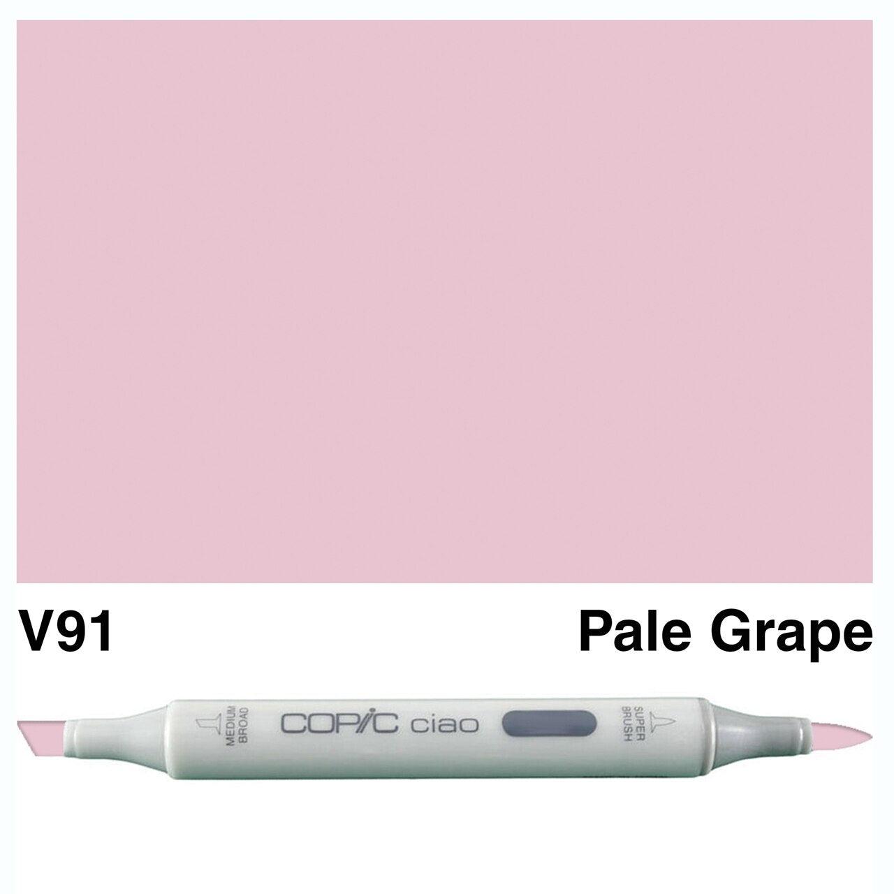 Copic - Ciao Marker - Pale Grape - V91-ScrapbookPal