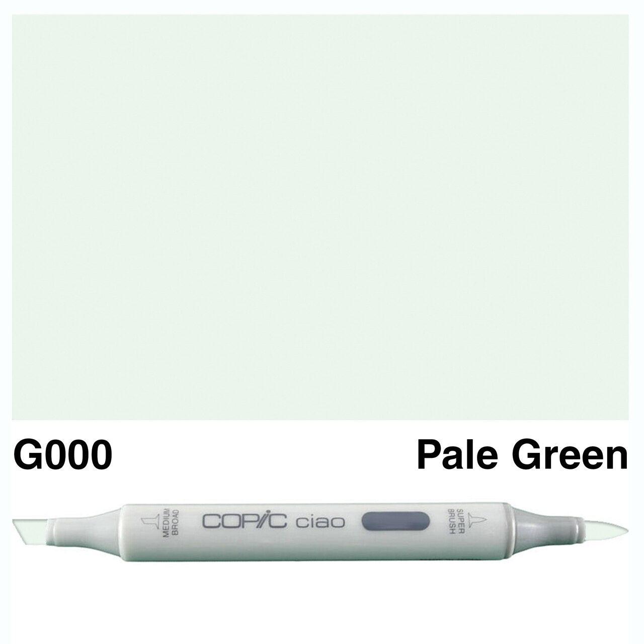 Copic - Ciao Marker - Pale Green - G000-ScrapbookPal