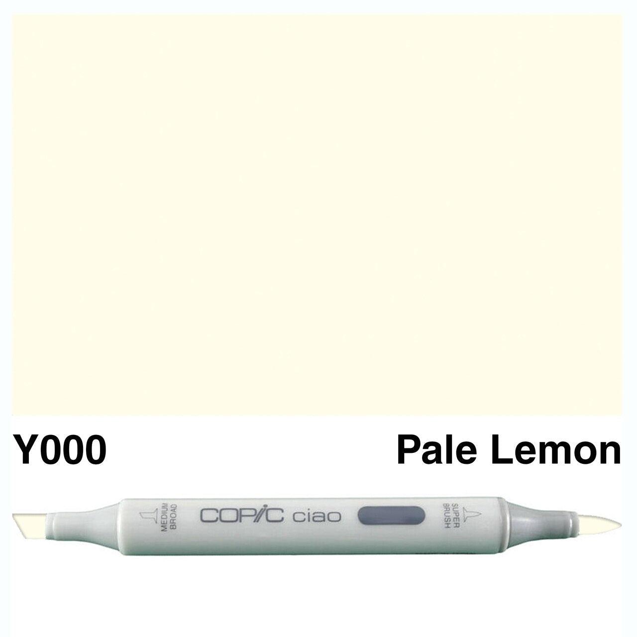 Copic - Ciao Marker - Pale Lemon - Y000-ScrapbookPal