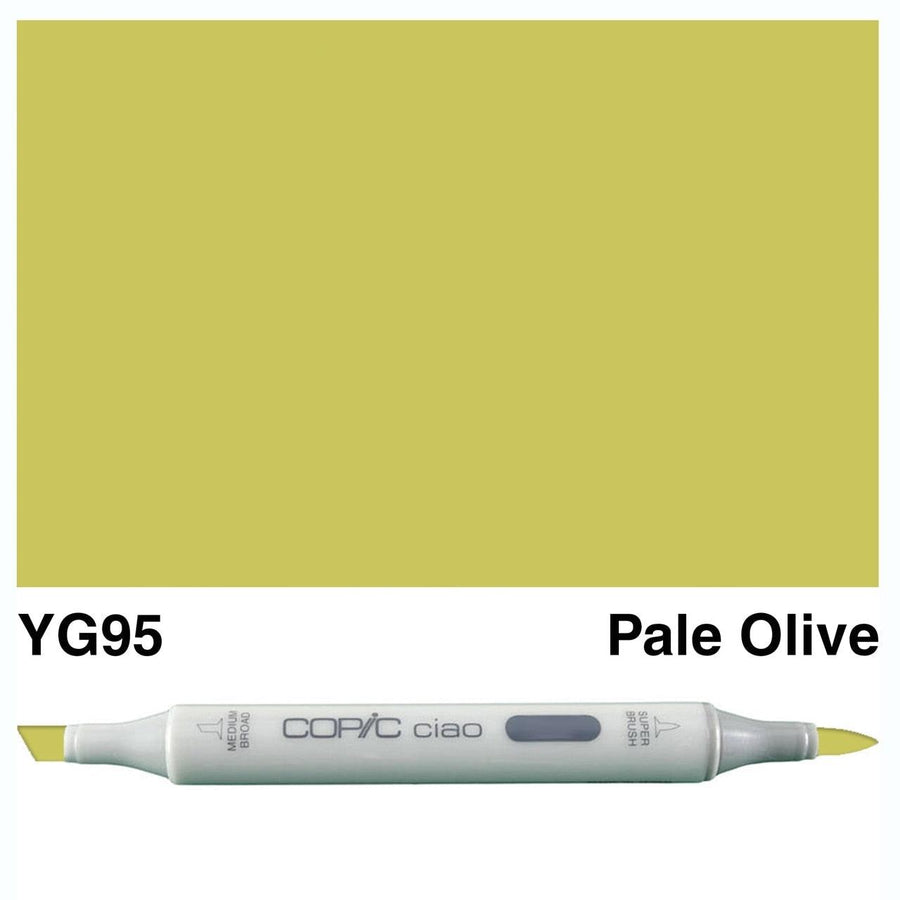Copic - Ciao Marker - Pale Olive - YG95-ScrapbookPal