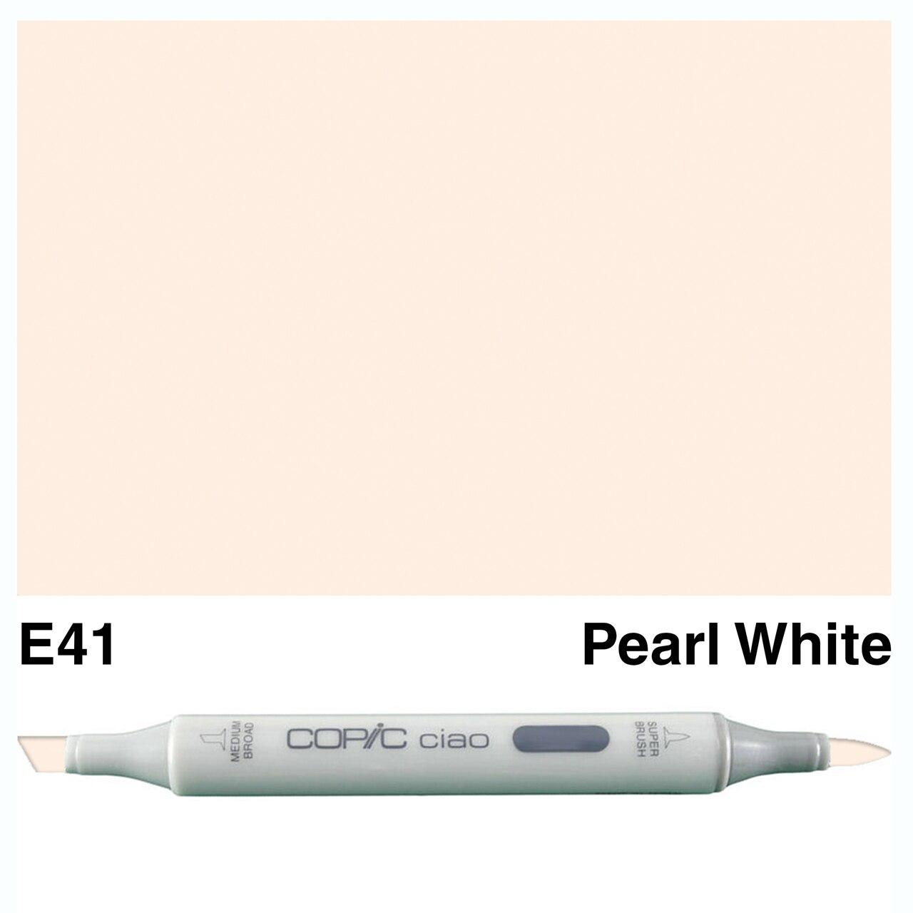 Copic - Ciao Marker - Pearl White - E41-ScrapbookPal