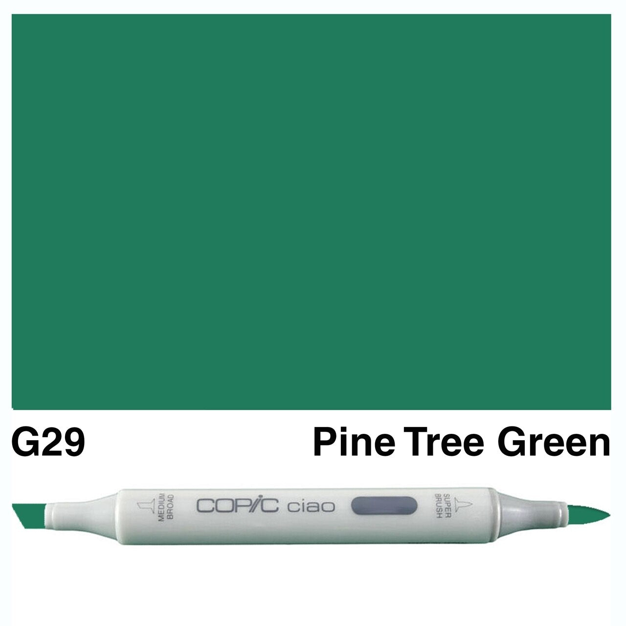 Copic - Ciao Marker - Pine Tree Green - G29-ScrapbookPal