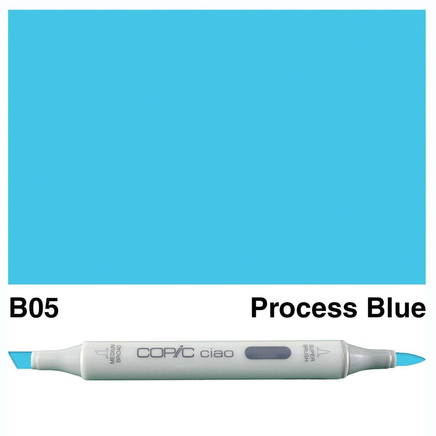 Copic - Ciao Marker - Process Blue - B05-ScrapbookPal