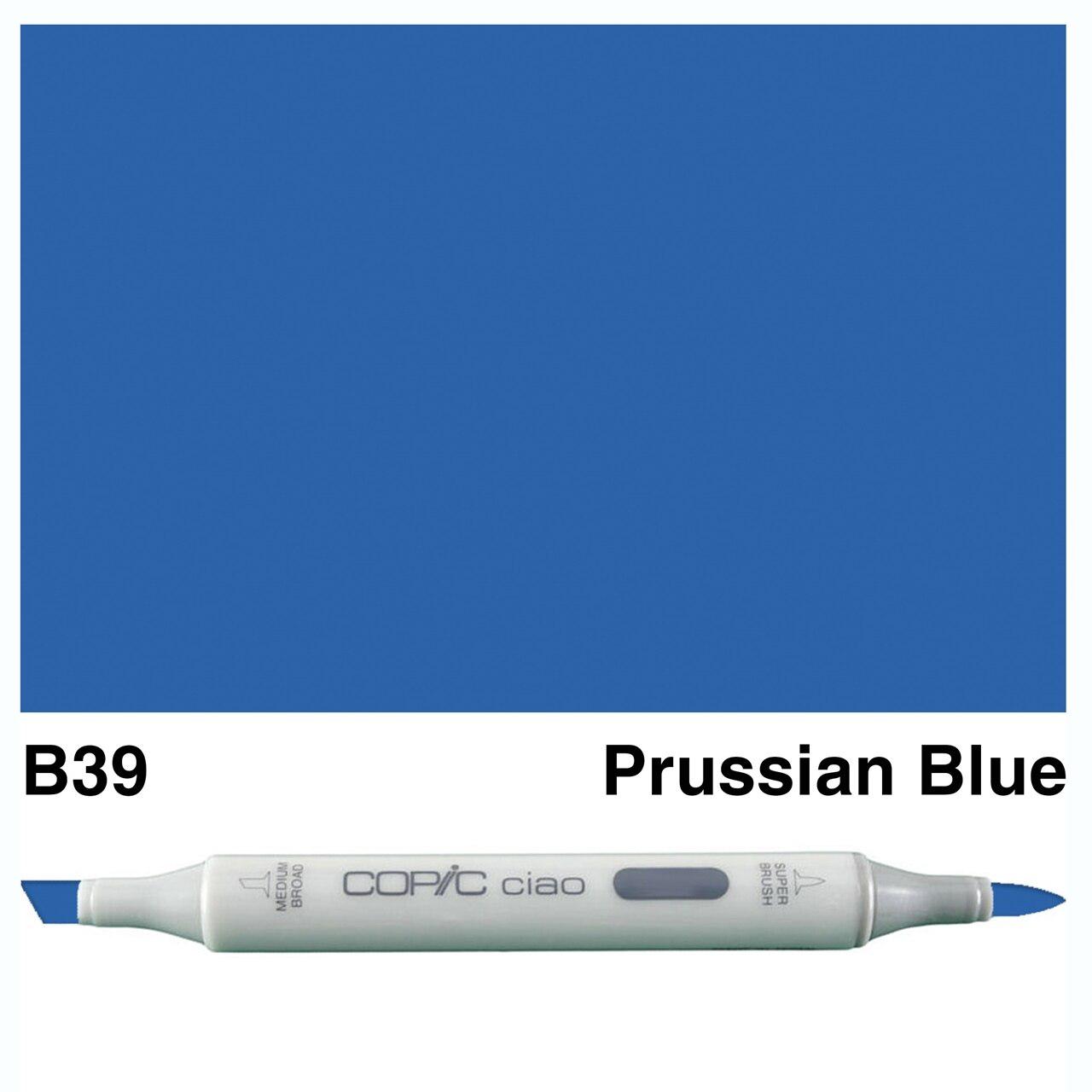 Copic - Ciao Marker - Prussian Blue - B39-ScrapbookPal