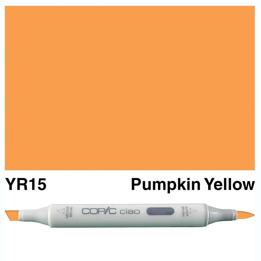 Copic - Ciao Marker - Pumpkin Yellow - YR15-ScrapbookPal
