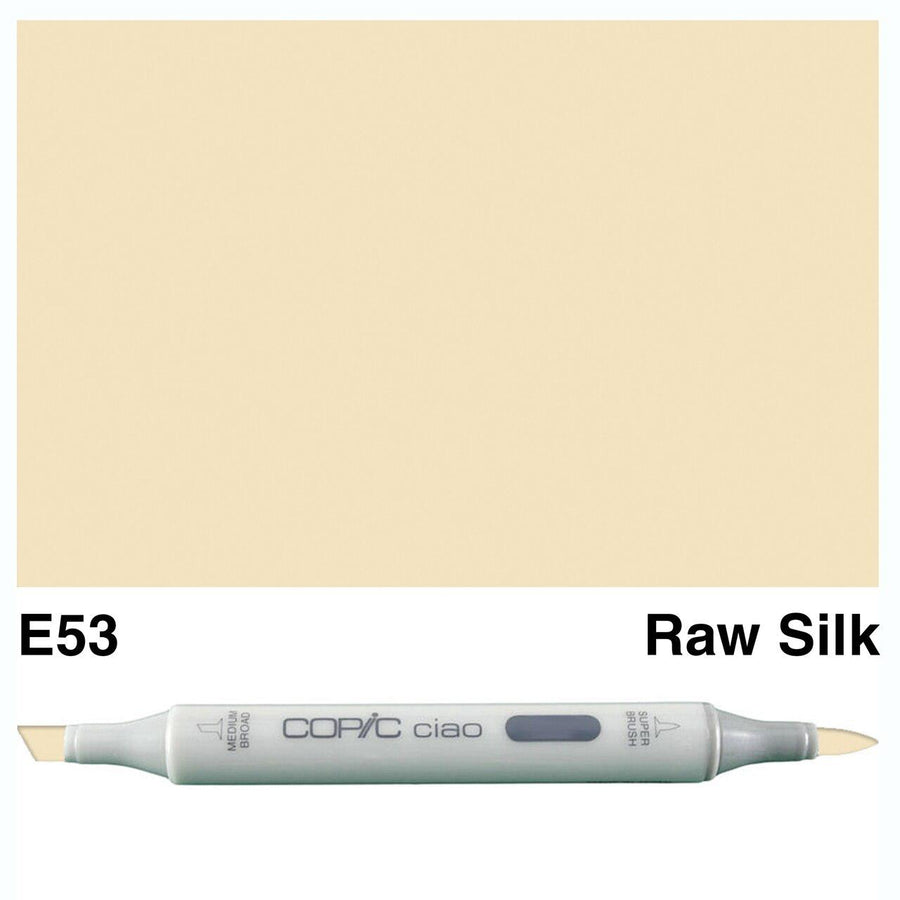 Copic - Ciao Marker - Raw Silk - E53-ScrapbookPal