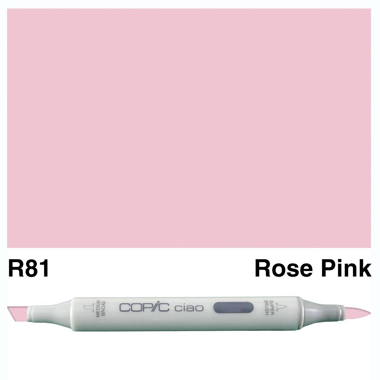 Copic - Ciao Marker - Rose Pink - R81-ScrapbookPal