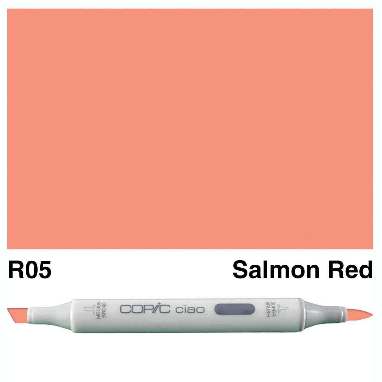 Copic - Ciao Marker - Salmon Red - R05-ScrapbookPal