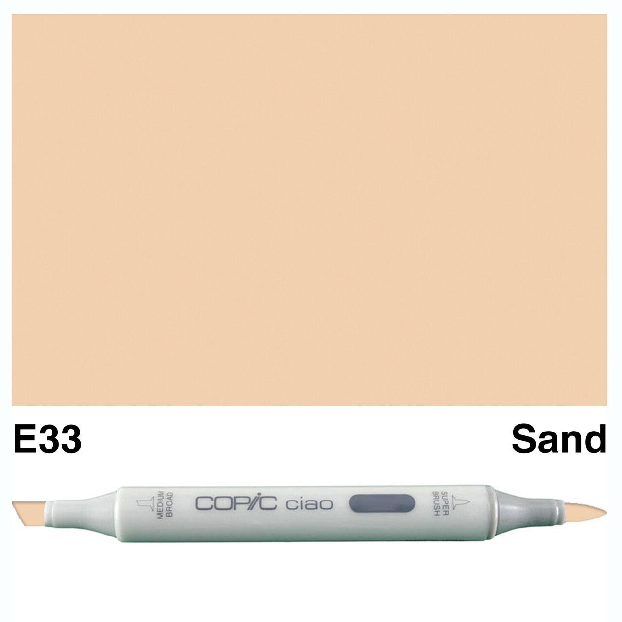 Copic - Ciao Marker - Sand - E33-ScrapbookPal