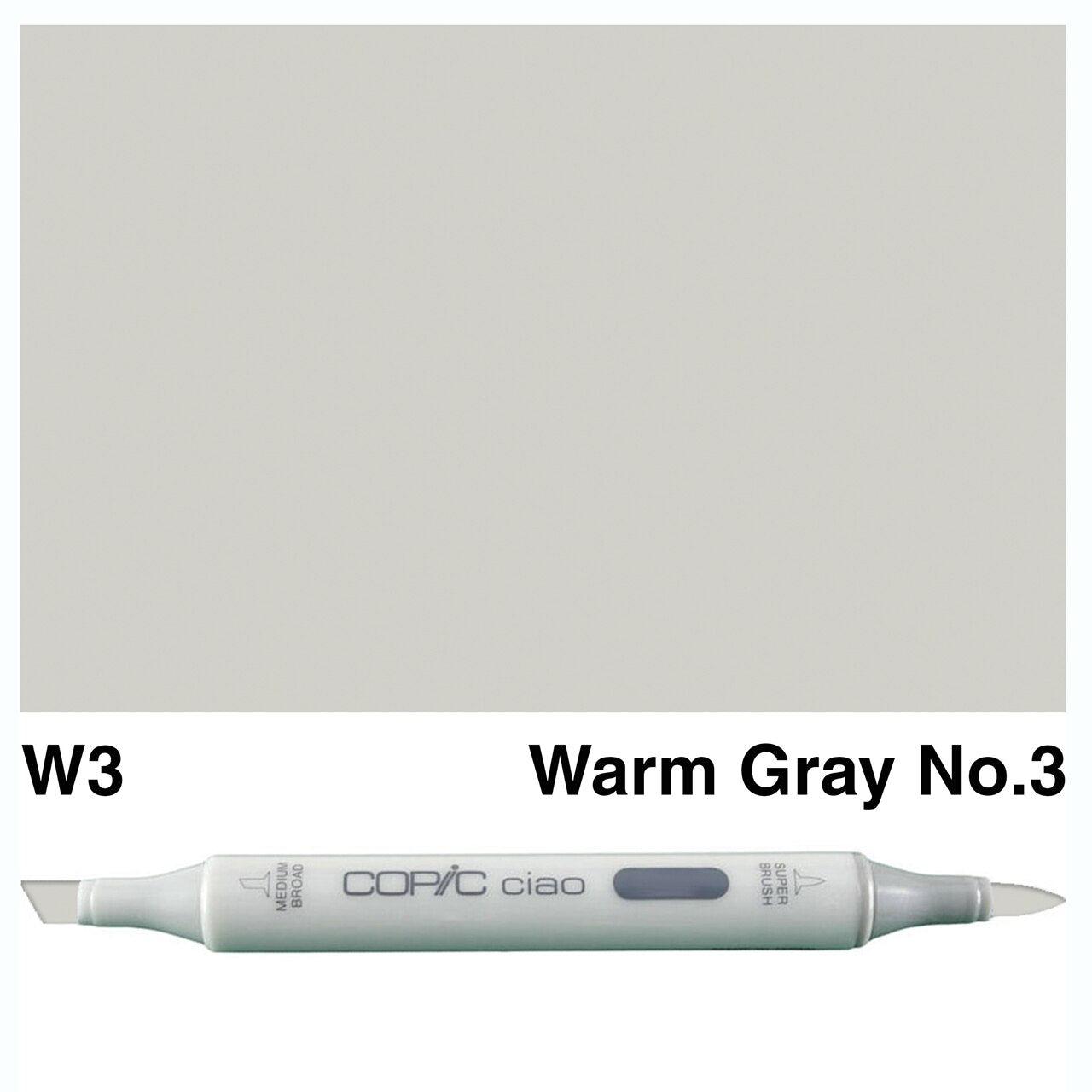 Copic - Ciao Marker - Warm Gray - W3-ScrapbookPal