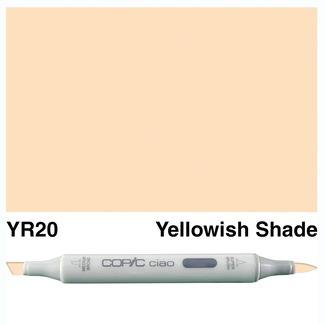 Copic - Ciao Marker - Yellowish Shade - YR20-ScrapbookPal