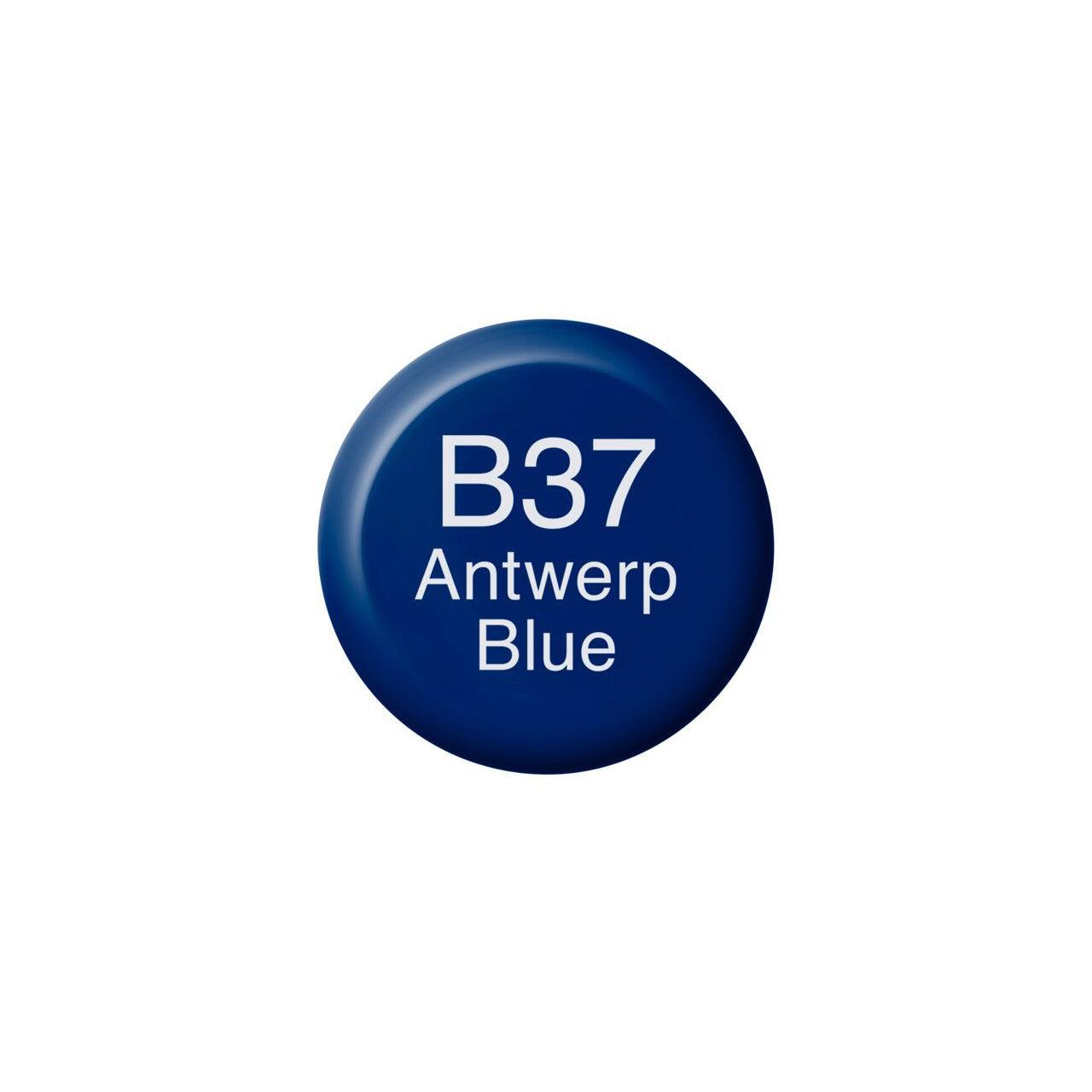 Copic - Ink Refill - Antwerp Blue - B37-ScrapbookPal