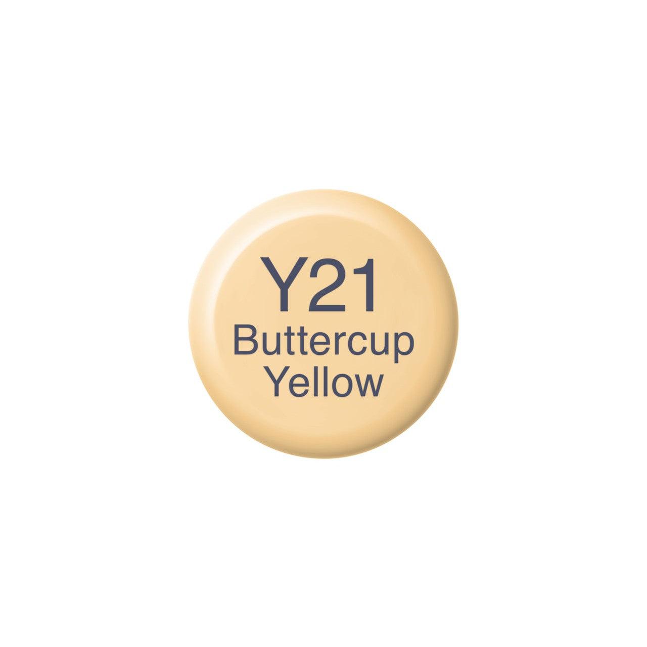Copic - Ink Refill - Buttercup Yellow - Y21-ScrapbookPal