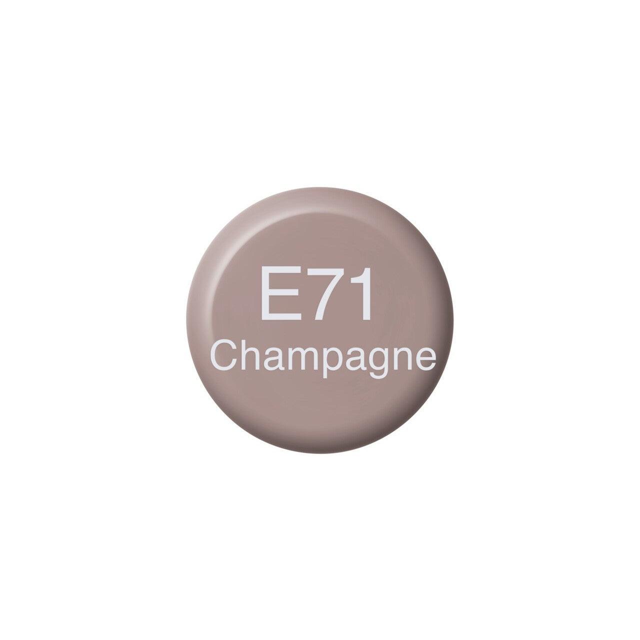 Copic - Ink Refill - Champagne - E71-ScrapbookPal