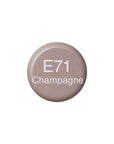 Copic - Ink Refill - Champagne - E71-ScrapbookPal