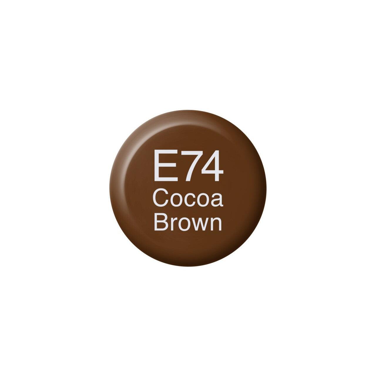 Copic - Ink Refill - Cocoa Brown - E74-ScrapbookPal