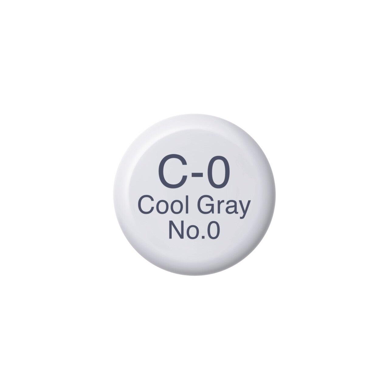 Copic - Ink Refill - Cool Gray No. 0 - C0-ScrapbookPal