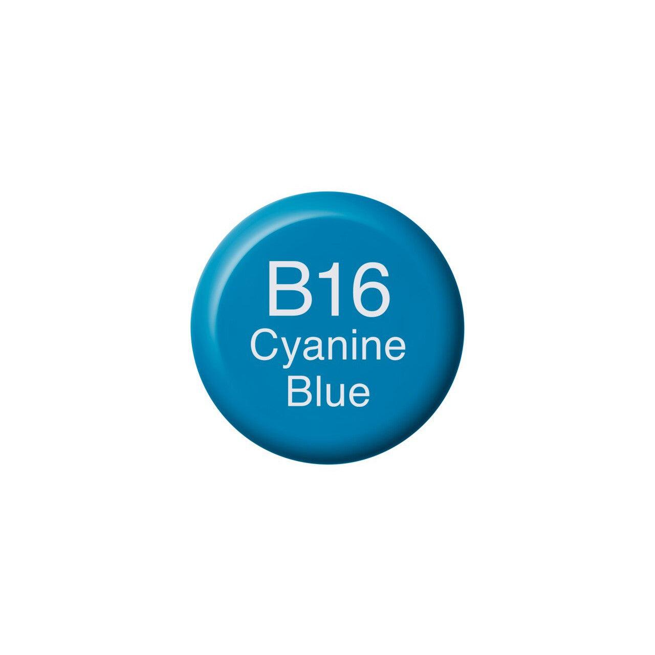 Copic - Ink Refill - Cyanine Blue - B16-ScrapbookPal