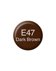 Copic - Ink Refill - Dark Brown - E47-ScrapbookPal