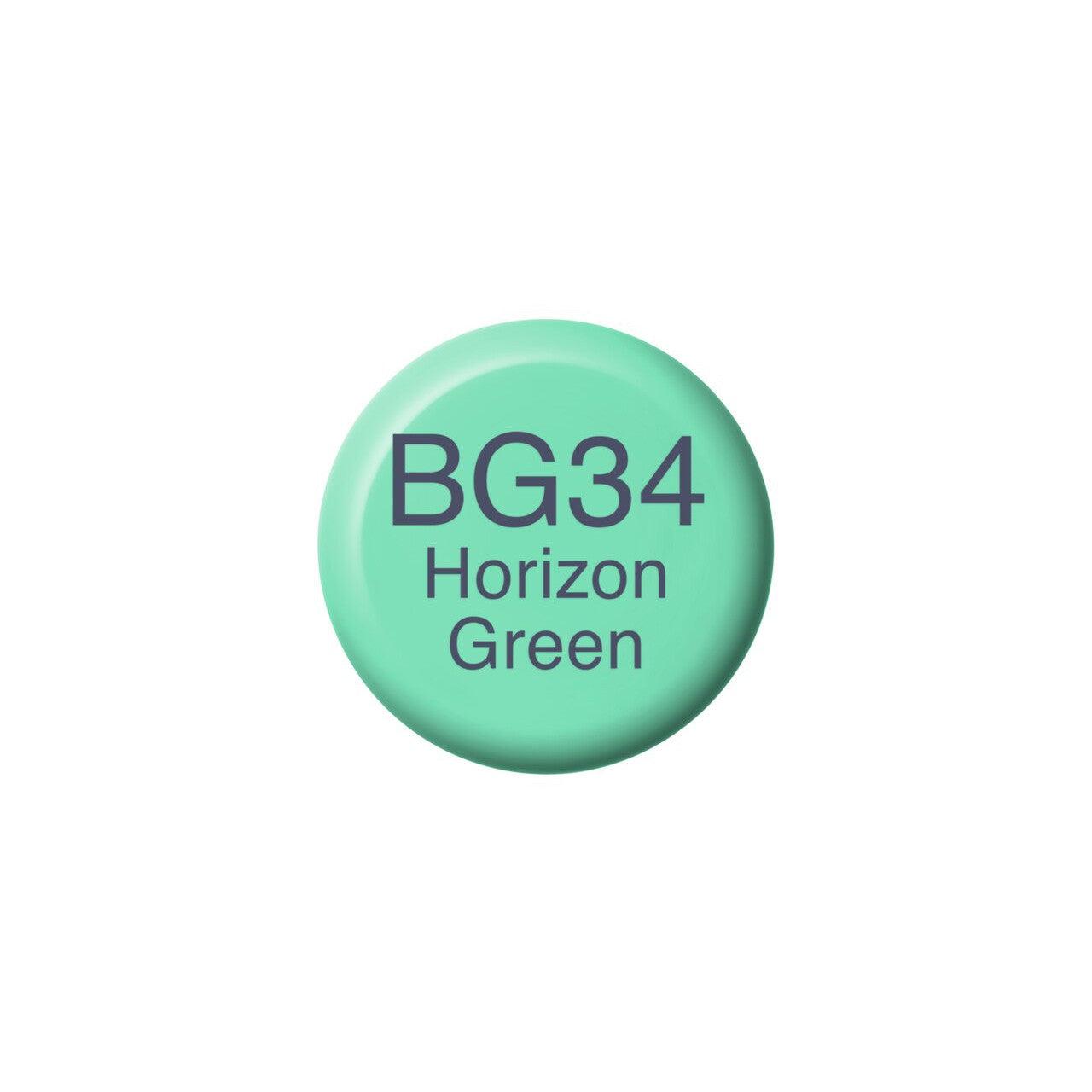 Copic - Ink Refill - Horizon Green - BG34-ScrapbookPal