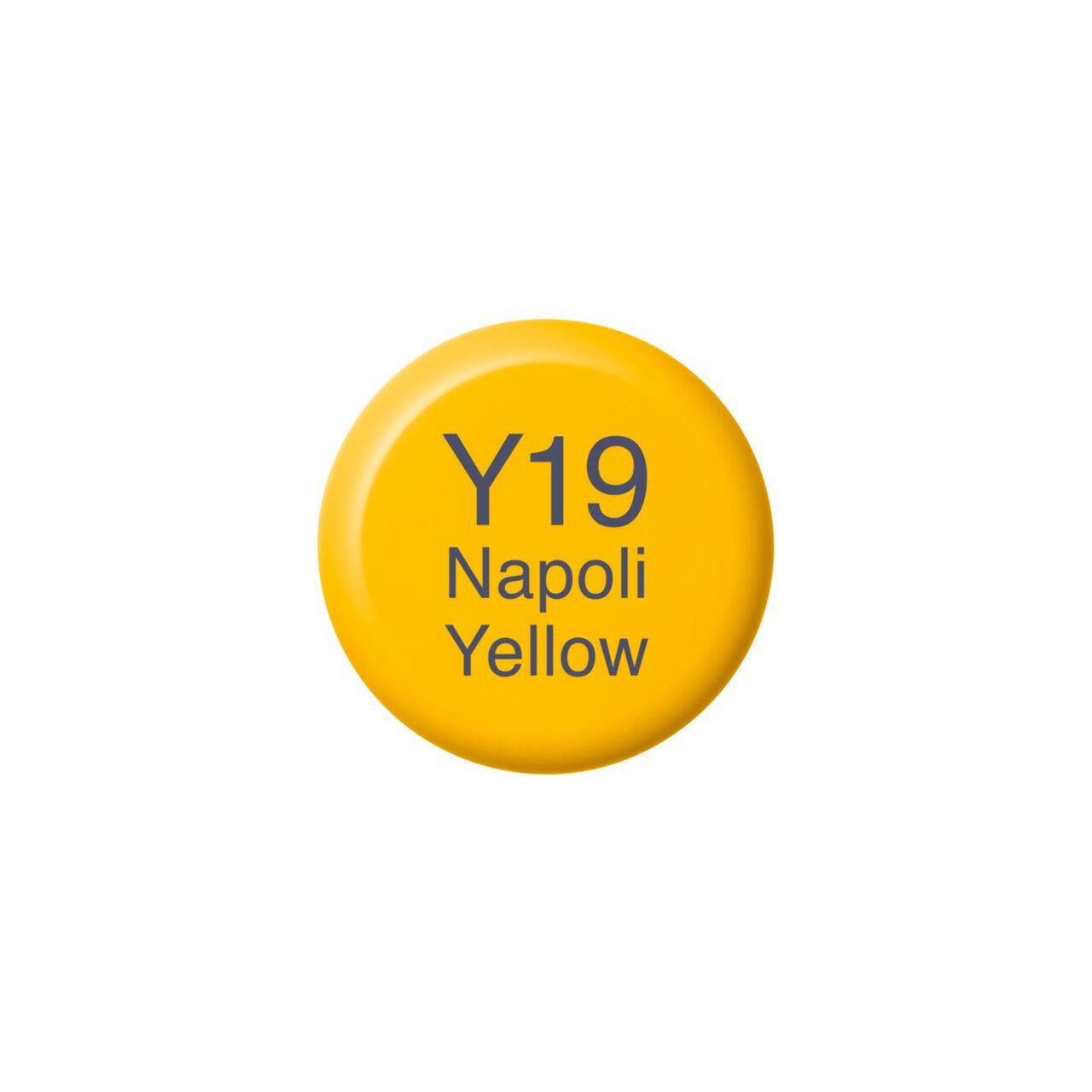 Copic - Ink Refill - Napoli Yellow - Y19-ScrapbookPal