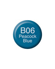 Copic - Ink Refill - Peacock Blue - B06-ScrapbookPal