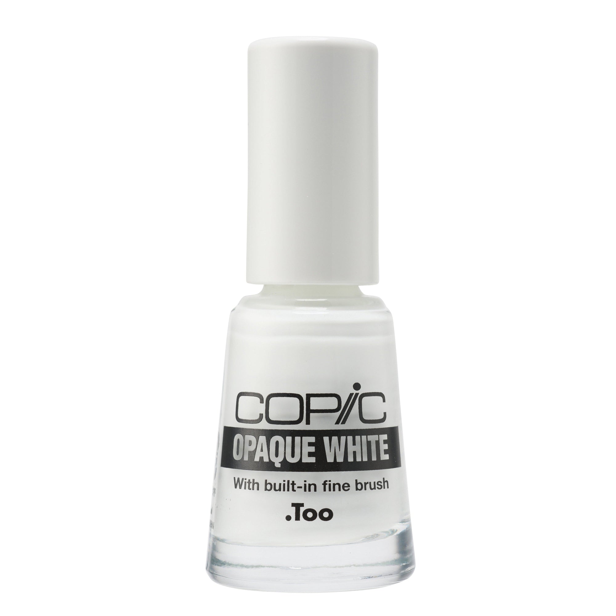 Copic - Opaque Pigment Paint w/Brush - White, 6 ml-ScrapbookPal