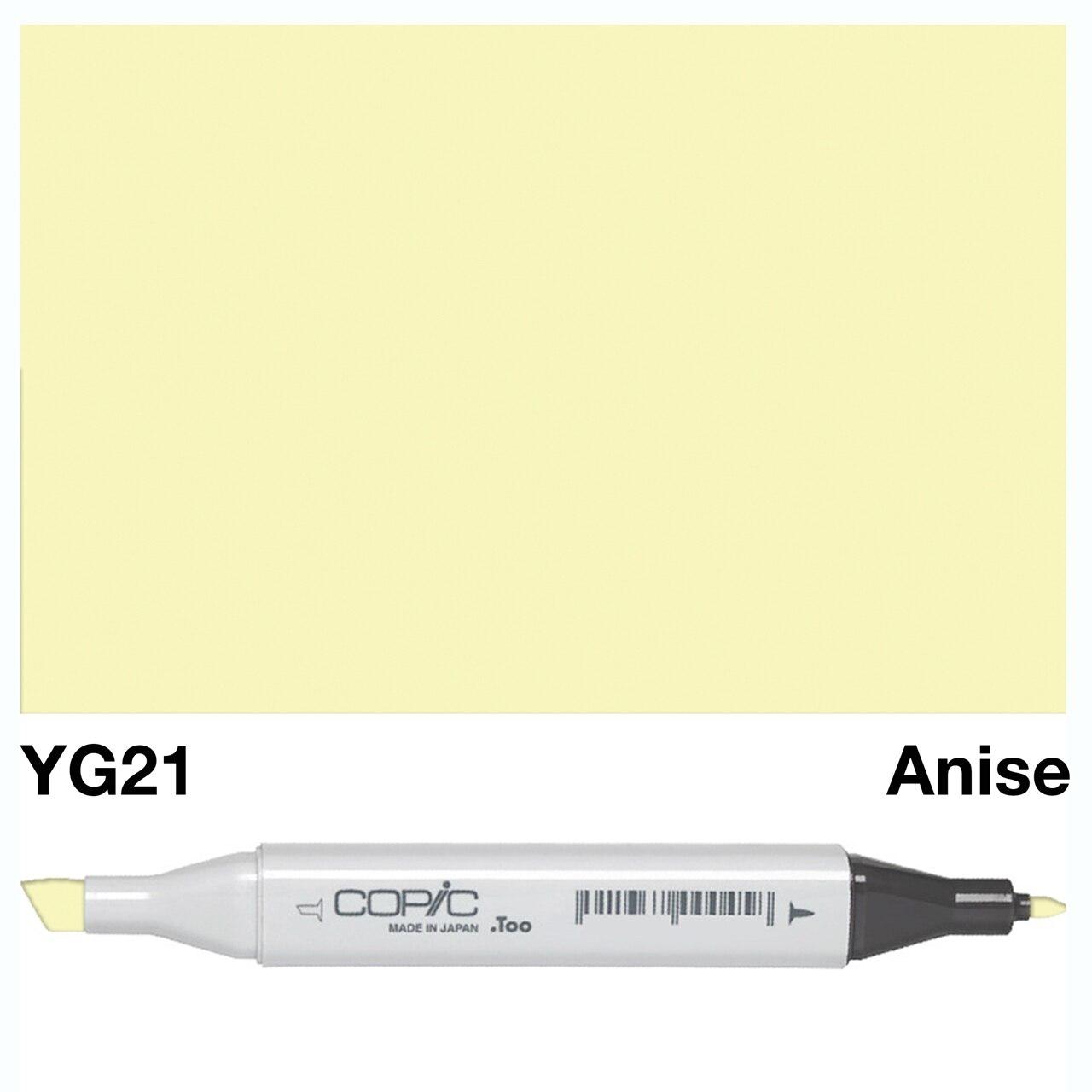 Copic - Original Marker - Anise - YG21-ScrapbookPal