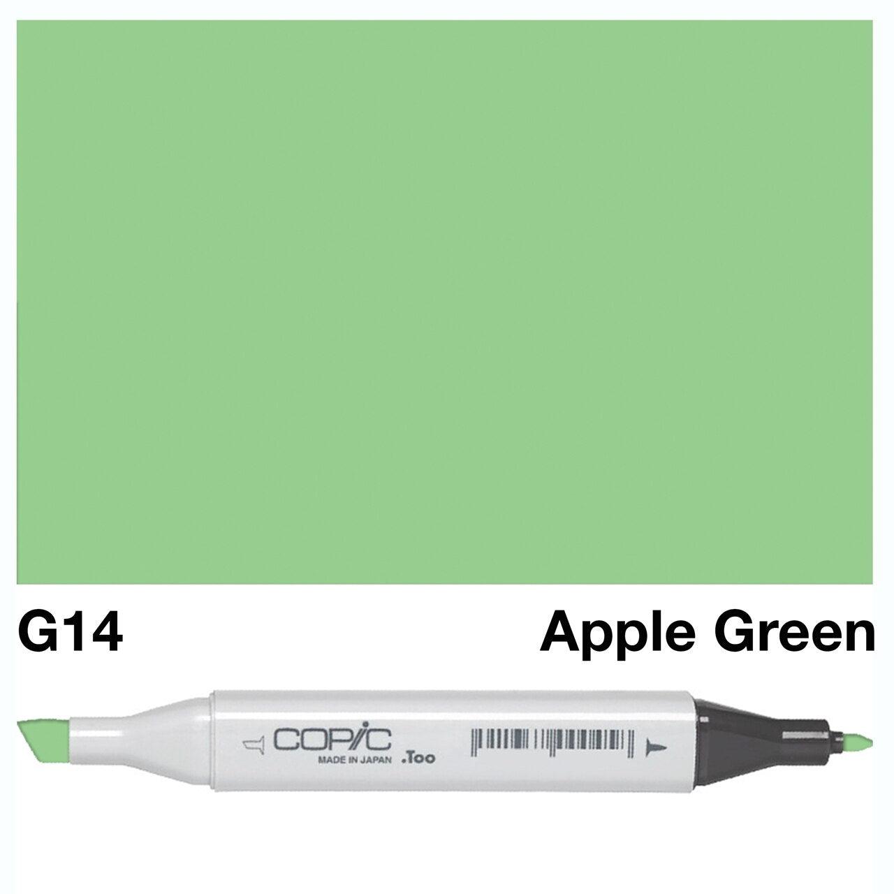 Copic - Original Marker - Apple Green - G14-ScrapbookPal