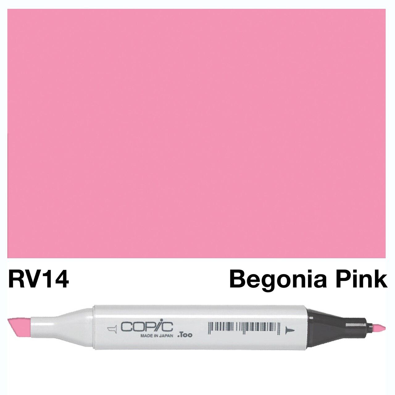 Copic - Original Marker - Begonia Pink - RV14-ScrapbookPal