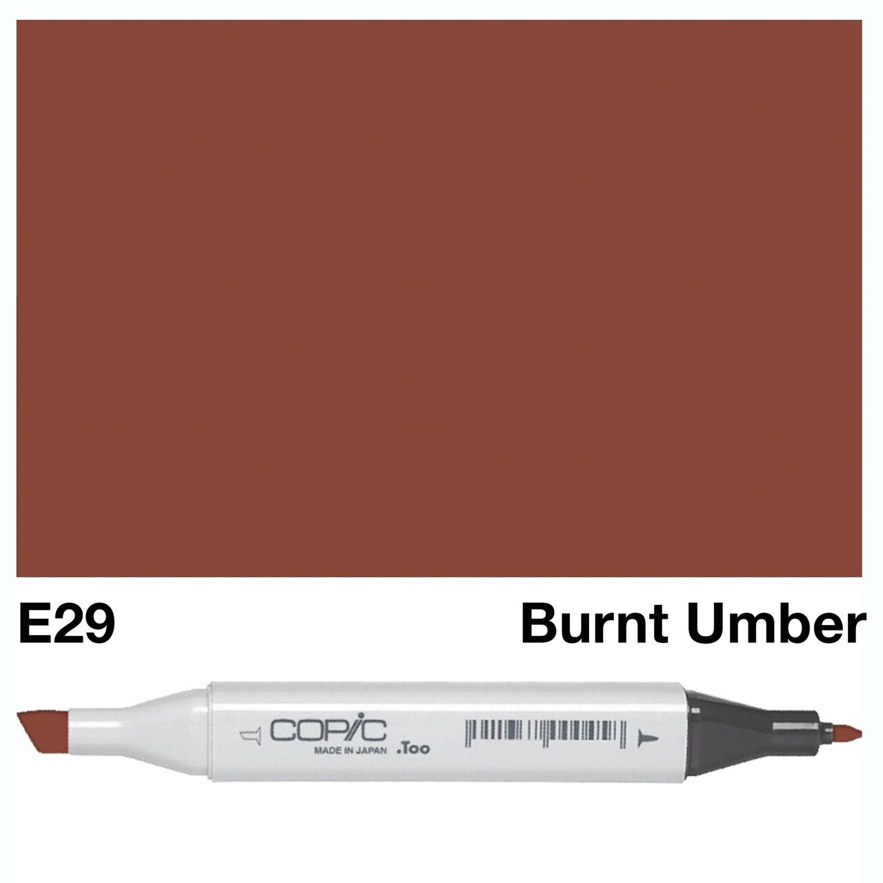 Copic - Original Marker - Burnt Umber - E29-ScrapbookPal