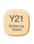 Copic - Original Marker - Buttercup Yellow - Y21-ScrapbookPal